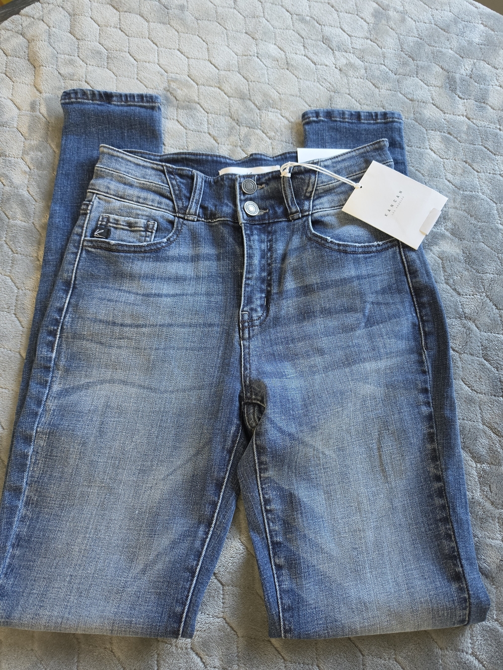 KanCan Dark Blue High-Rise Skinny Jeans 5/26